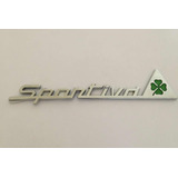 Emblema Alfa Romeo Sportiva Trevo 4