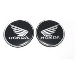 Emblema Auto Adesivo Logo Honda Cbr 1000rr Preto Tanque Par