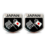 Emblema Bandeira Japan Japão Honda Toyota Nissan Subaru Par