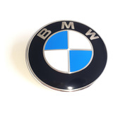 Emblema Bmw Capo E Porta Malas Cor Original Azul/branco 82mm