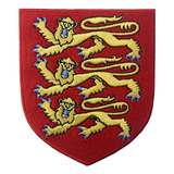  Emblema Bordado Do Brasão Real Da Inglaterra Escudo Do Leão