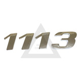 Emblema Caminhão Mb 1113 Adesivo Cromado
