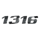 Emblema Caminhão Mb 1316 Adesivo Cromado