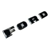 Emblema Capô Letras Ford F100 F350 F600 Em Preto 1972 Á 1979