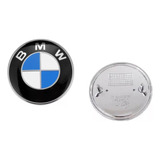 Emblema Capô Porta-malas 82mm Bmw-51148132375 - Fix. 2 Pinos