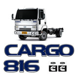 Emblema Cargo Ford 816 Caminhão Resinado