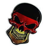 Emblema Caveira Cranio Alemanha Moto Harley Davidson Germany