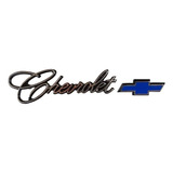 Emblema Chevrolet Opala Manuscrito C/ Gravatinha