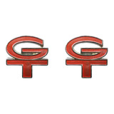 Emblema Corcel Gt - Vermelho -