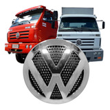 Emblema Cromado Grade Frente Caminhão Vw Titan Worker Todos