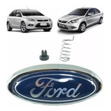 Emblema Dianteiro Para-choque Ford Focus 2009 2010 2011 2012