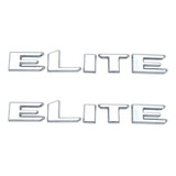 Emblema Elite 2 Peças Cromado ( Vectra/zafira) 2006 Acima