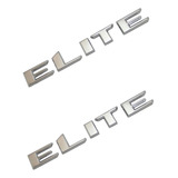 Emblema Elite 2 Peças Cromado ( Vectra/zafira) 2006 Acima