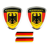 Emblema Escudo Com Moldura Alemanha Germany Águia (par)