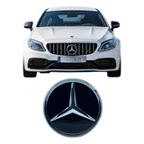 Emblema Espelhado Grade Mercedes Benz C Gla E Cla Ml Gl Glk
