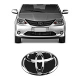Emblema Grade Dianteira Toyota Etios 2013 2014 2015 2016