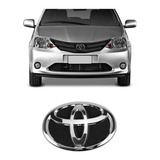 Emblema Grade Dianteira Toyota Etios 2013 2014 2015 2016