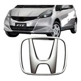 Emblema H Honda Do Volante New Fit 09 Até 17 Hrv Cromado