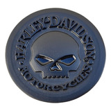 Emblema Harley Davidson De Caveira Com