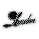 Emblema Landau Teto Vinil Capota Tampa Mala Traseira Ford 