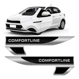 Emblema Lateral Vw Comfortline Polo Virtus Fox Jetta Golf