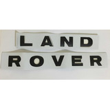 Emblema Letra Land Rover Preto Fosco