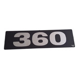 Emblema Letreiro Potência 360 Scania 112 113 Bicudo Frontal