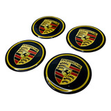 Emblema Logo Adesivo Calota Roda Porsche 51mm - O Jogo
