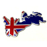Emblema Mapa Inglaterra Mini Cooper Land