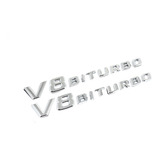 Emblema Mercedes V8 Biturbo C63 Ml63