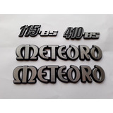 Emblema Meteoro Kit 115bs\410bs+2 Meteoro Gde