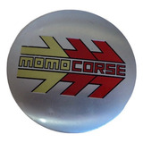 Emblema Momo Corse 90 Mm Para Rodas Esportivas