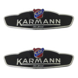 Emblema Morceguinho Karmann Ghia - Par