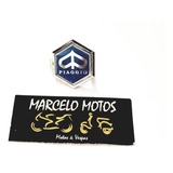 Emblema Piaggio Azul Vespa Px 200 Original Italiano