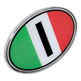 Emblema Plaqueta Brasão Bandeira Itália Fiat