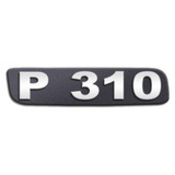 Emblema Potência P310 Cromado Compatível Scan