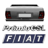Emblema Prêmio Csl + Fiat P/ Mala Traseira Prêmio Csl 87/93
