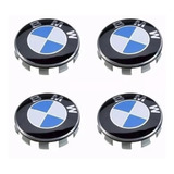 Emblema Roda Bmw 68mm X1 320i 325i X5 X6 328i Jogo 4 Pecas