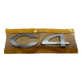 Emblema Tampa Traseira Citröen C4 Hatch 2007 A 2012 Original