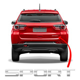 Emblema Traseiro Sport Acessórios Jeep Renegade Compass