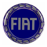 Emblema Volante Direção Fiat Azul Palio