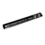 Emblema Vw Motor Sport R-line Importado