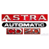 Emblemas Astra Automatic Cd 2.0 - 03 À 07 - Modelo Original