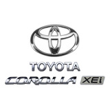Emblemas Corolla Xei Toyota E Logomarca