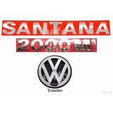 Emblemas Santana 2000 Mi + Vw