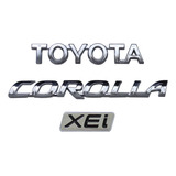 Emblemas Toyota Corolla E Xei 2009 2010 2011 2012 2013 2014