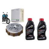 Embreagem Scud + Oleo Gt-oil Fz25 Fazer Lander Tenere 250