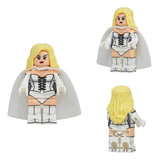 Emma Frost Rainha Branca Xmen X Men Vingadores Blocos Boneco