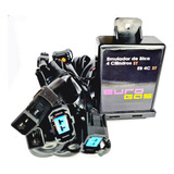 Emulador 4 Bicos Chicote Conectores Honda Gnv Marca Eurogas
