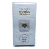 Encarte Para Moedas Comemorativas Olimpíadas Rio 2016 Branco